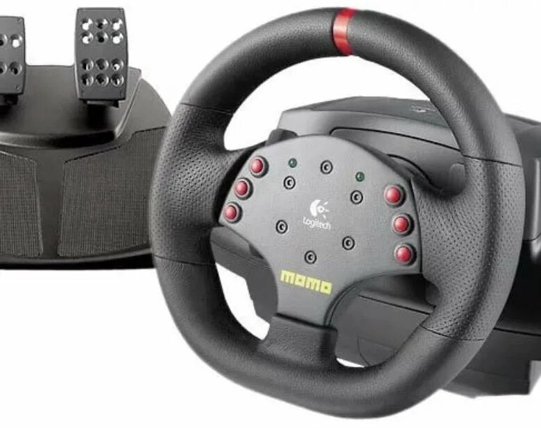 Momo racing force. Руль Logitech Momo Racing. Logitech Momo Racing Force feedback Wheel. Руль Логитек МОМО рейсинг. Руль логитеч МОМО 3000.