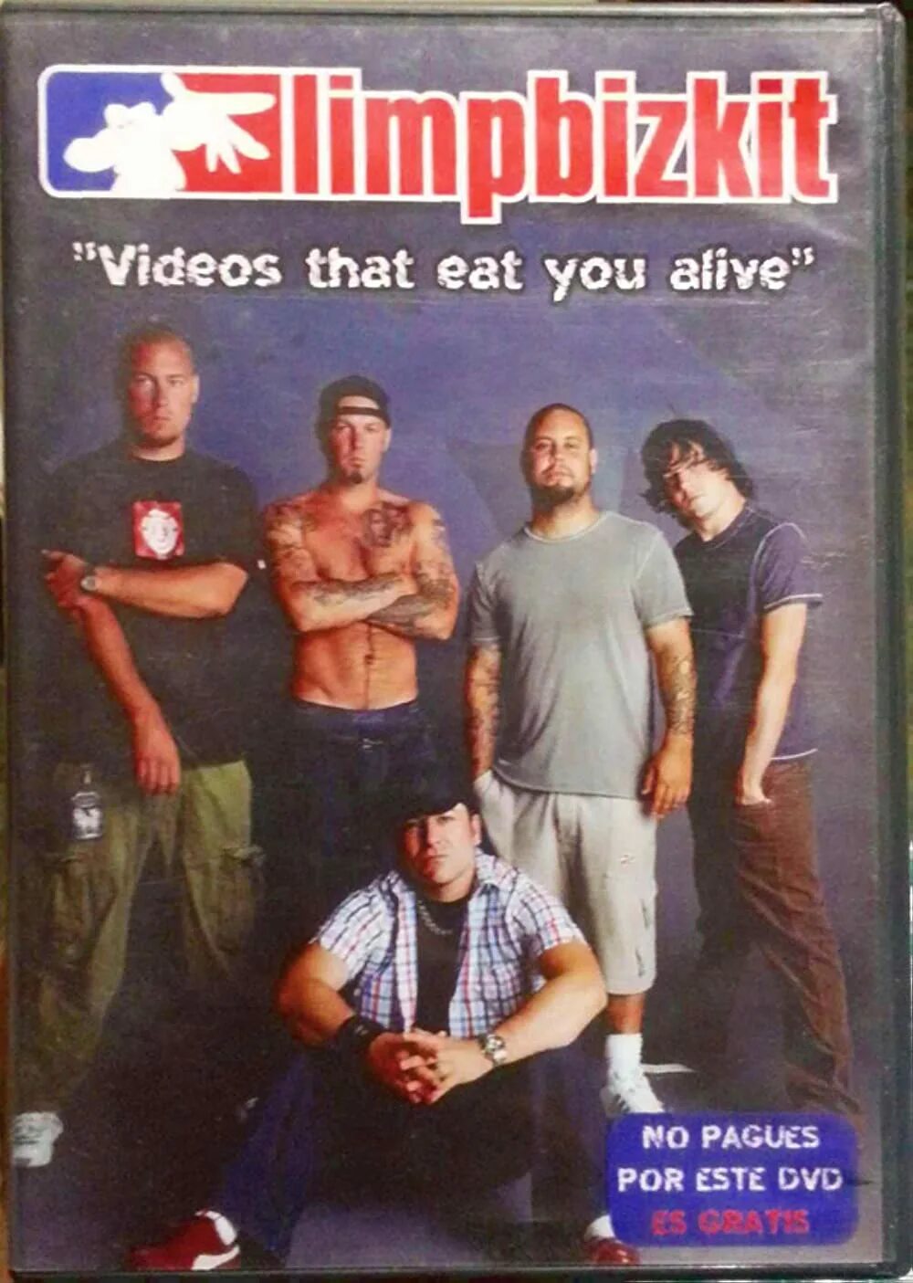 Limp bizkit eat. Limp Bizkit 2003. Лимп бизкит 2003. Limp Bizkit eat you Alive. Limp Bizkit eat you Alive обложка.