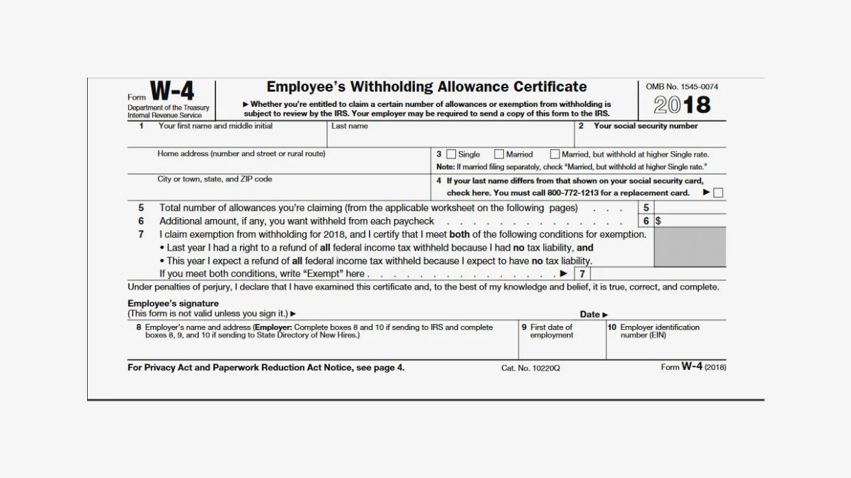 Form is valid. Форма w4. current federal form w4. federal tax service certificate. certificate of tax exemption.