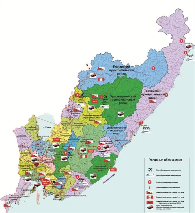Карта лесничеств Приморского края. Карта лесов Приморского края подробная. Карта Приморского края по районам. Административно-территориальное деление Приморского края. Приморский округ карта
