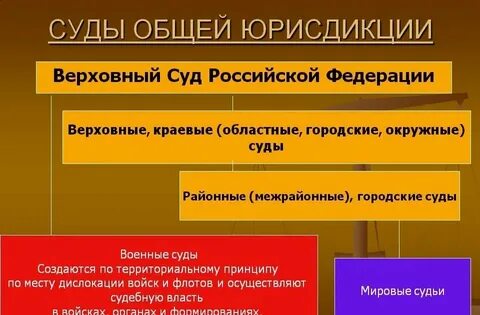 Мировые судьи это общая юрисдикция