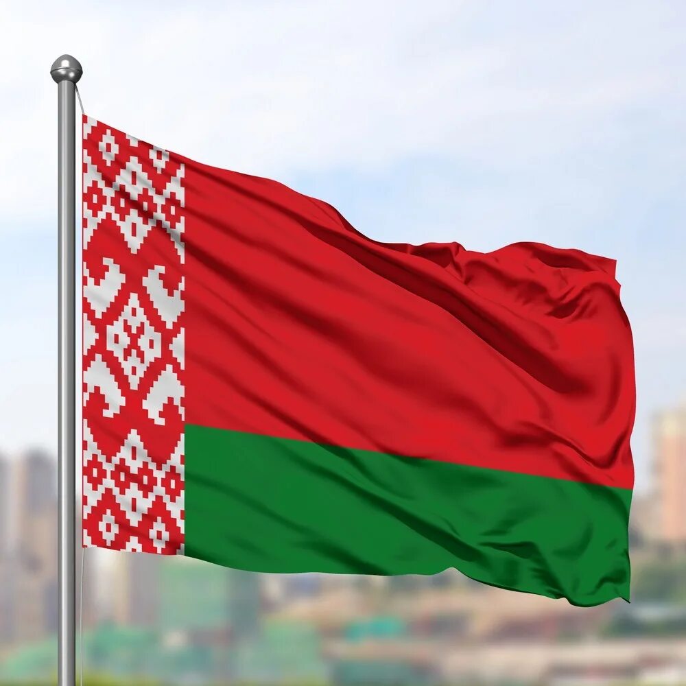 Belarus National anthem Instrumental with waving flag - YouTube