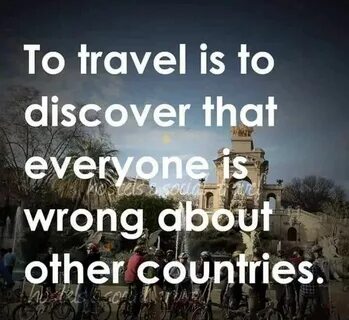 Travel about the country