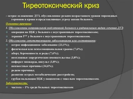 Диффузно токсический зоб тиреотоксикоз