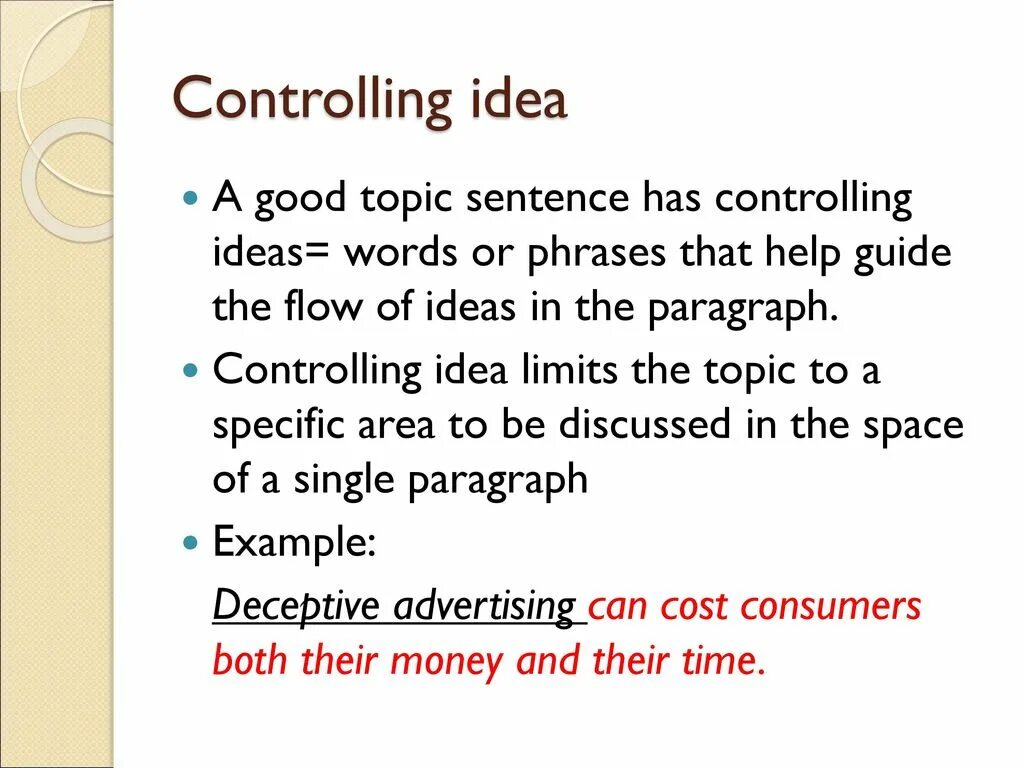 Топик сентенс примеры. Topic sentence and controlling idea. Topic sentence and controlling idea. Controlling idea. Controlling idea.