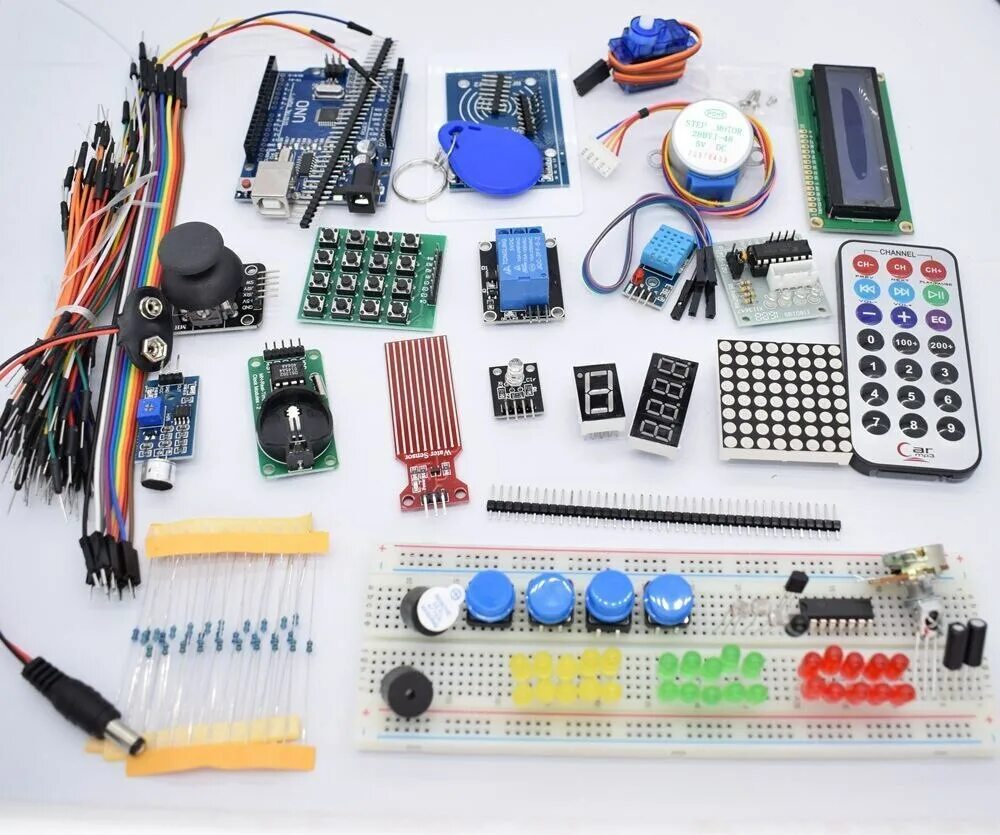 Набор starter kit. Arduino Starter Kit uno r3. Arduino uno. Набор Starter Kit. Набор ардуино uno r3 RFID Kit.. Стартовый набор для Arduino uno r3, RFID.