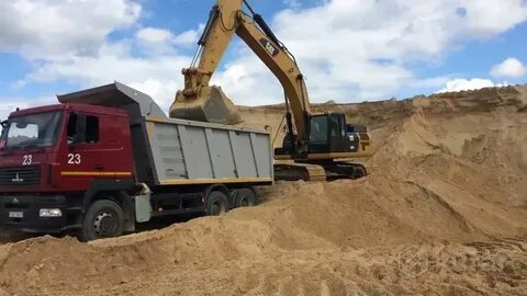 песок карьерный с доставкой
