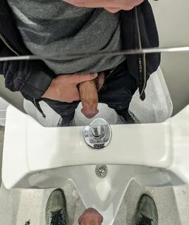 Soft/hard at the urinal beside you.