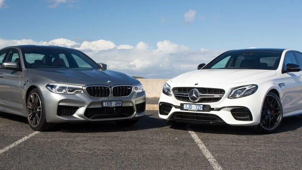 Mercedes-Benz E63S AMG W213 VS BMW M5 F90!!! АвтоTop Дзен
