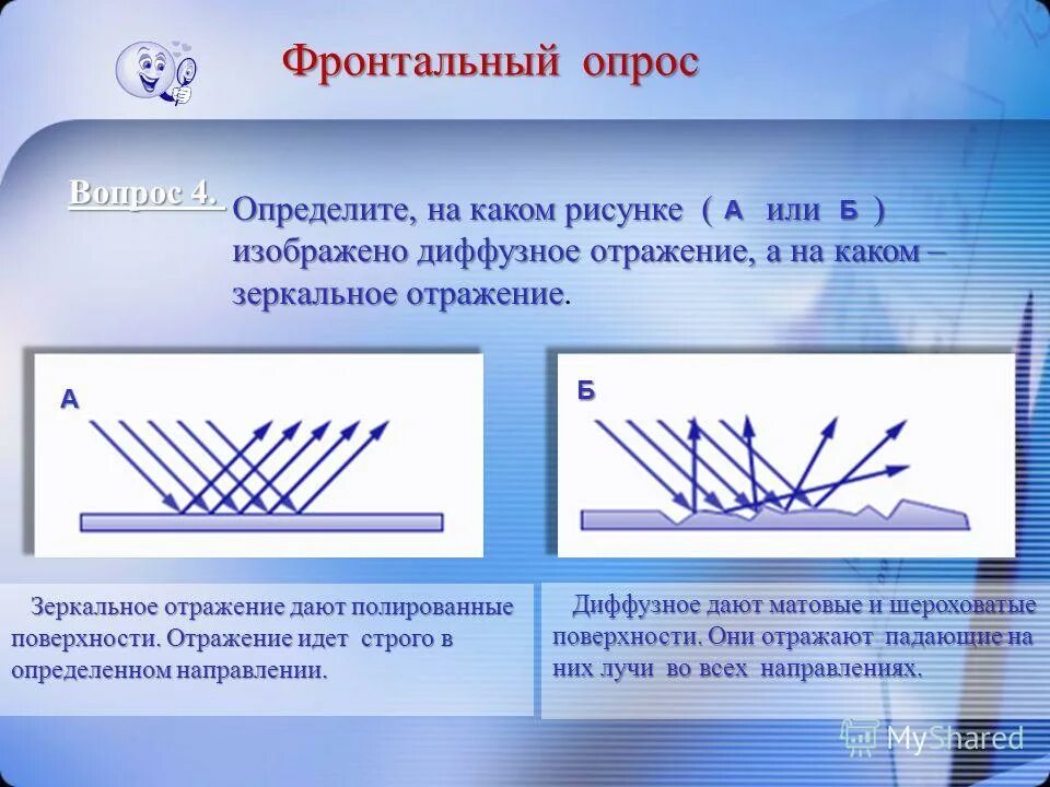 Яркость диффузно отражающей поверхности