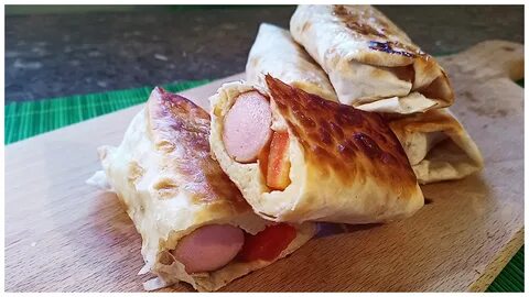 Лаваш сосиски сыр духовка с рецептом