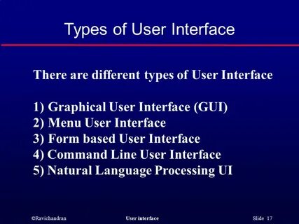The user there is no
