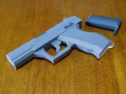 Paper gun