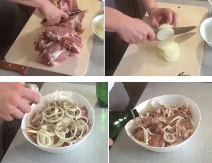 Как быстро мариновать шашлык. Маринад лук соль перец для шашлыка из свинины. процесс маринования мяса для шашлыка. маринад для шашлыка с уксусом и луком для свинины. быстрый маринад для свиного шашлыка.