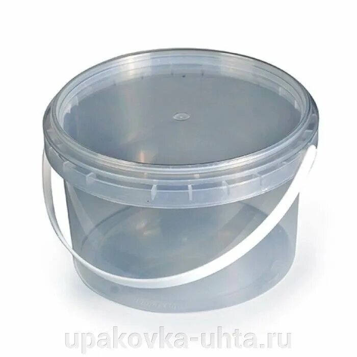 Ведра пластиковые прозрачные с крышкой. Ведро 550 мл пластик прозрачное с ручкой. D131, h120 с крышкой с плом. Ведро 3,3 л прозр. С крышкой d-175, h-175 бп (90шт).