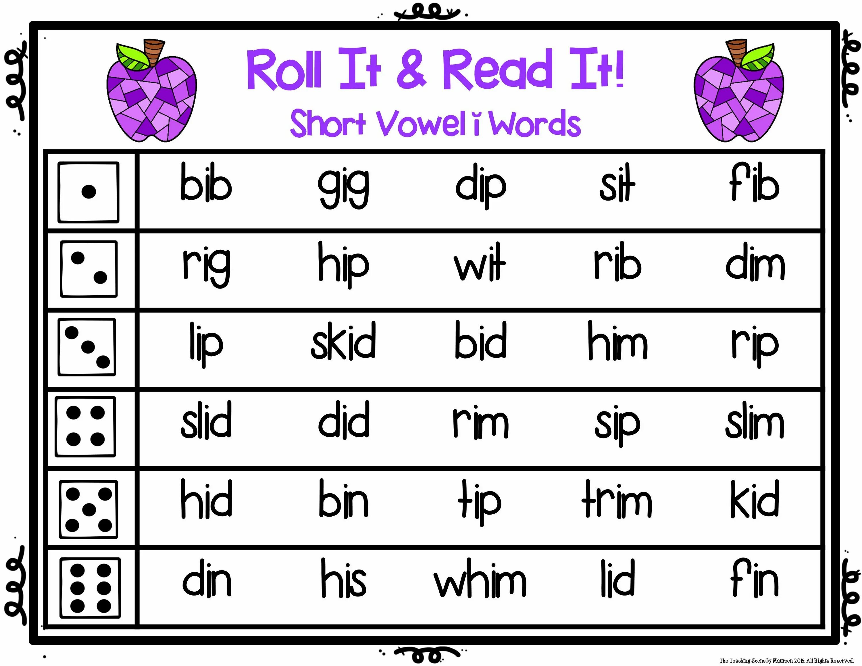 Roll слово. Short Vowel i. Worksheets чтение. Letter e чтение. Чтение CVC Words.