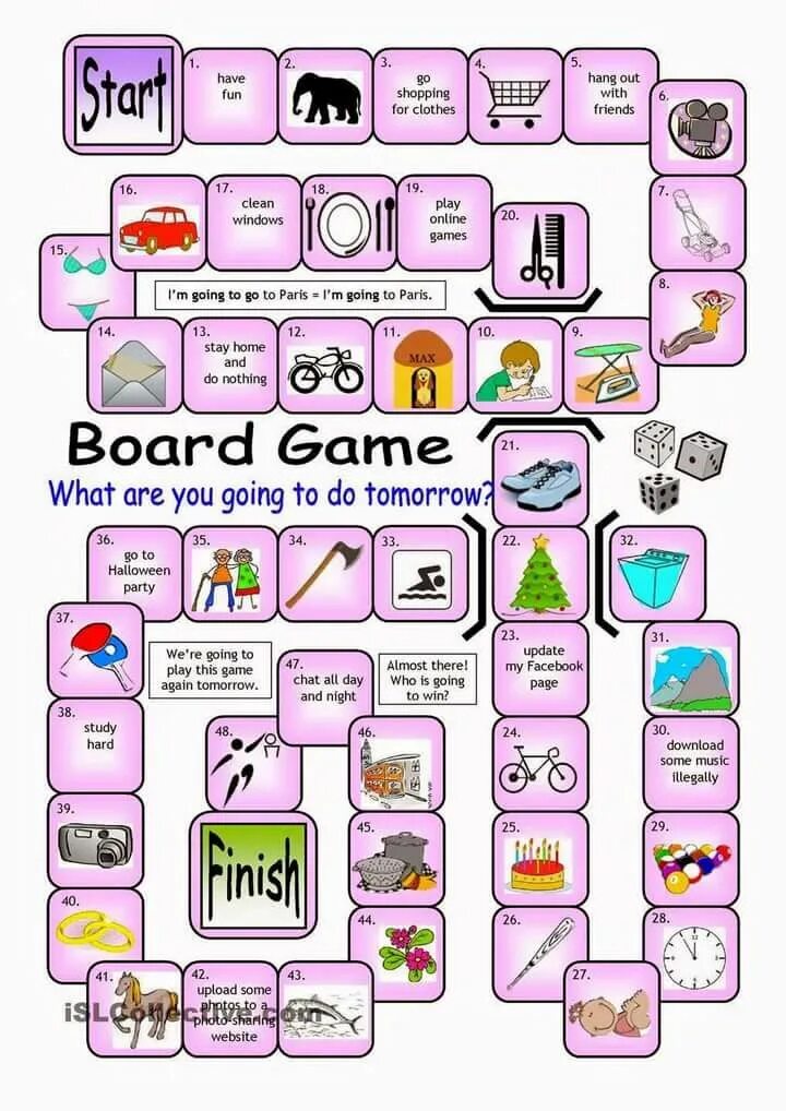 To be game for anything. Настольная игра to be. going to board game. игра to be going to. will going to board game.