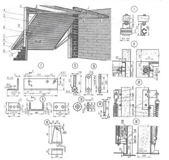 Изготовление гаражных подъемных ворот: видео советы, изготовление чертежа и...