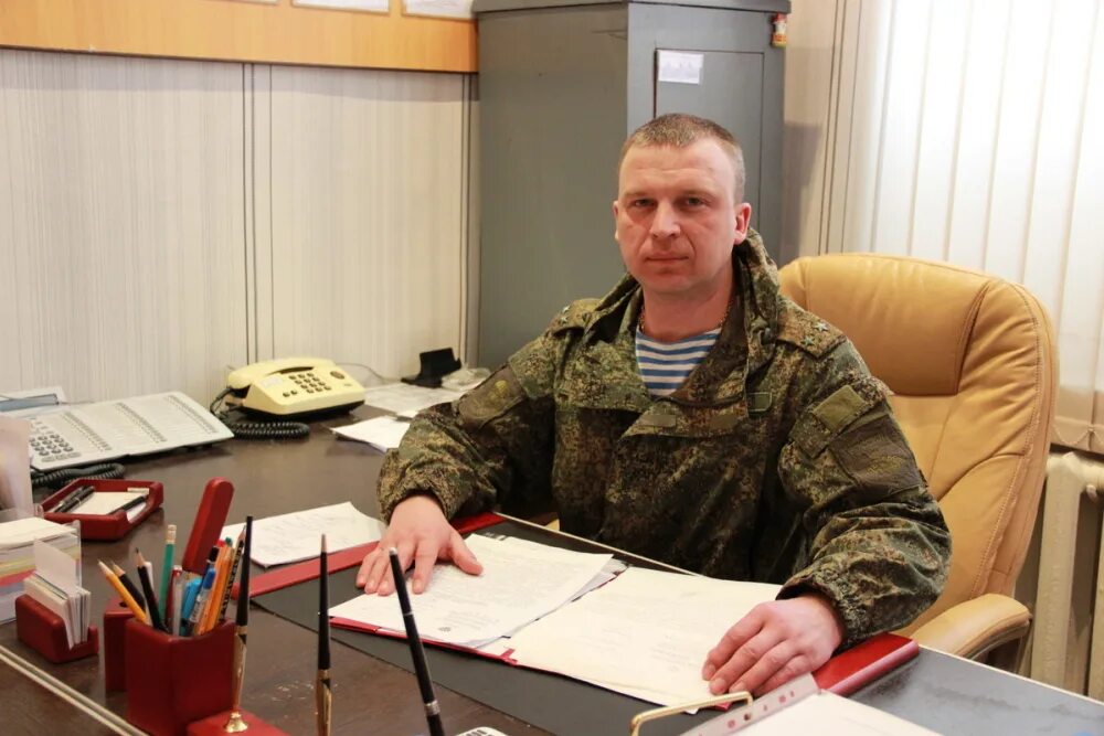 Полковник Демурчиев. Заместитель командира батальона командир учебной роты