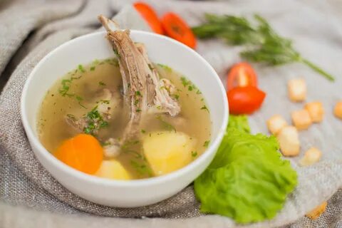 Курица второй бульон