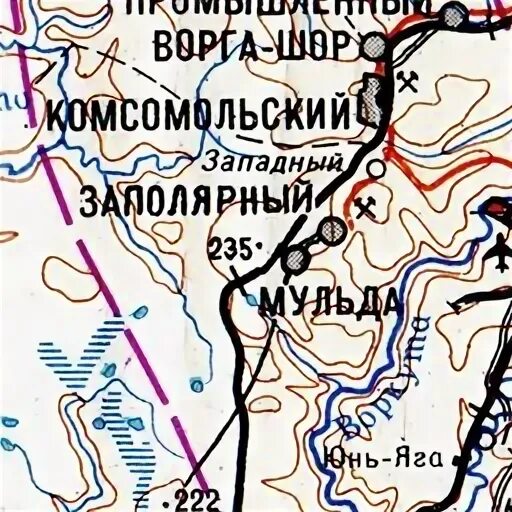Карты воркута спутник