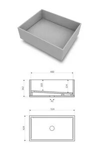 Размеры раковины из керамогранита
