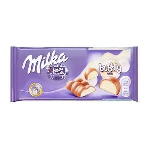 Милка белый пористый