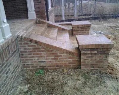 Сделать крыльцо из кирпича своими руками