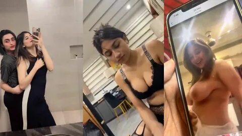 Pakistani Tiktoker hunain bajwa, laiba khan, Bebo Jan viral Leaked videos, Nude 