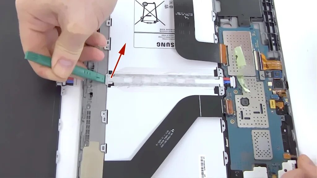 Как заменить аккумулятор Samsung P900, T900