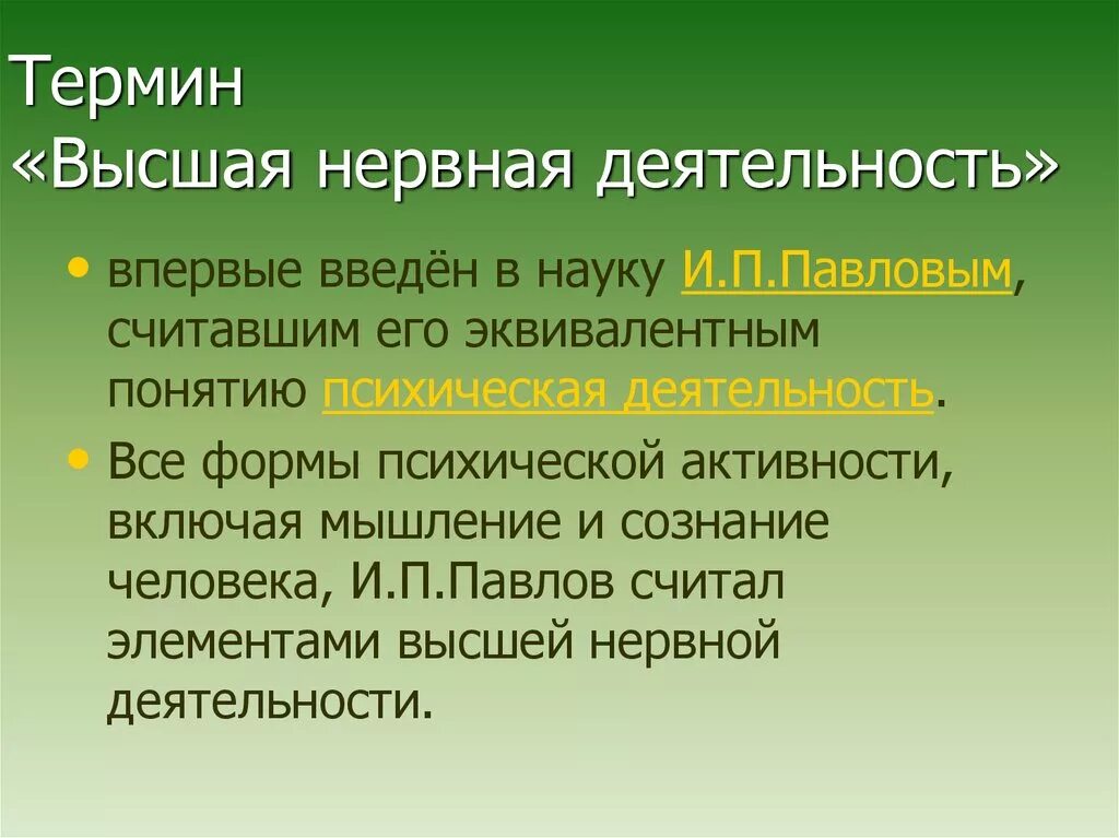 Признаки специфической нервной деятельности. Понятие о высшей нервной деятельности. Термин Высшая нервная деятельность. Клиническая картина первичного сифилиса. Высшая нервная деятельность кратко.