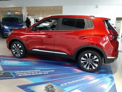 Chery tiggo 4 красный