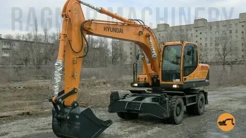 Аренда колесного экскаватора с гидромолотом в москве