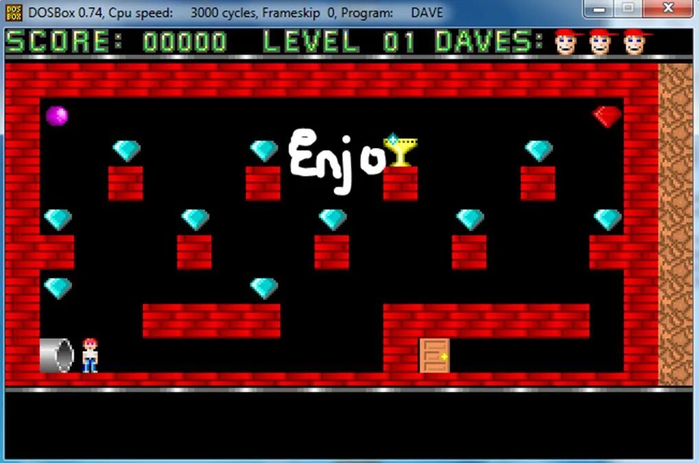 Dosbox windows 98. Dosbox игры. dosbox на андроид виндовс 98. dangerous dave 1988. старые игры на пк для windows 98.