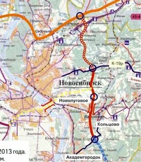 Новосибирск восточный карта