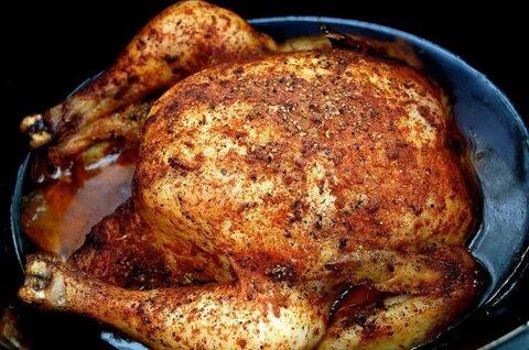 Cooked chicken