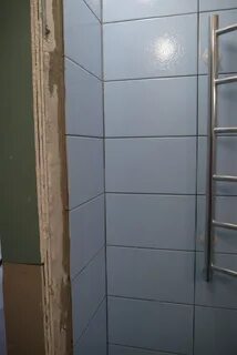 Угол отделать плиткой