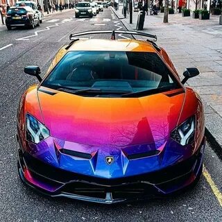 Colorful cars