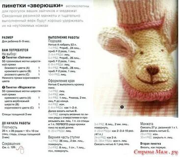 Вязаные игрушки спицами пошагово