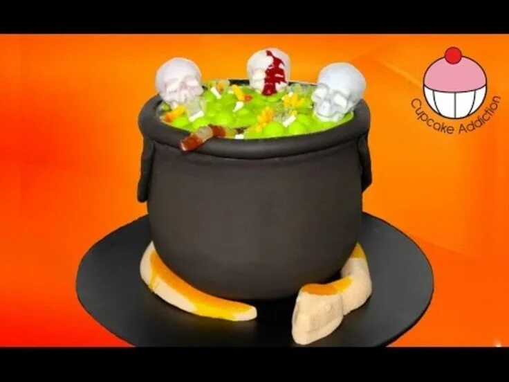 A Witch's Cauldron Cake Cauldron cake, Halloween cakes, Halloween wedding cakes