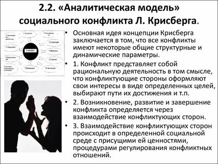 Анализ социального конфликта