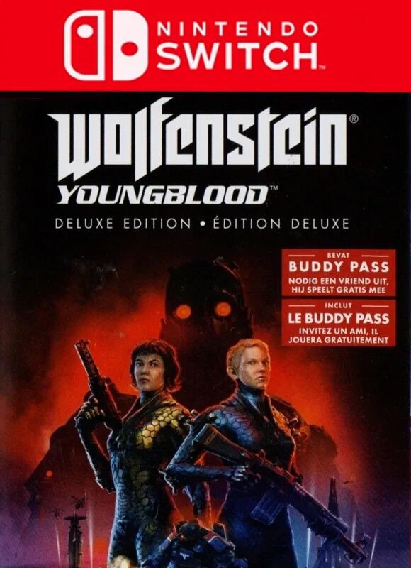 Вольфенштайн Янгблад на Нинтендо свитч. Wolfenstein: Youngblood. Deluxe Edition. Вольфенштайн на свитч.