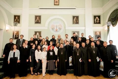 Студенты духовной академии