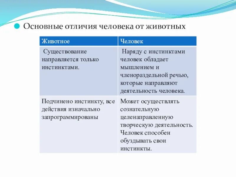 Чем отличается человек от животного 5 отличий. Основные различия человека и животных. что отличает людей с высшим образованием. что отличает человека от животного философия.