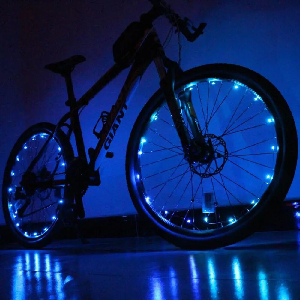 Подсветка для велосипедных колес Wheel Light spoke Light, 20 led. Диодная лента a106 на велосипед. Неоновая подсветка на велосипед. Подсветка для велосипедного колеса. Светящиеся велосипед