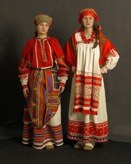 Рязанский народный костюм женский