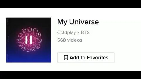 My universe bts текст