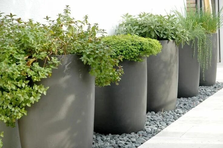 ЦЕМЕНТНЫЕ ВАЗЫ СТИЛЬНОЕ ДОПОЛНЕНИЕ К СОВРЕМЕННОМУ САДУ Интернет-магазин Garden