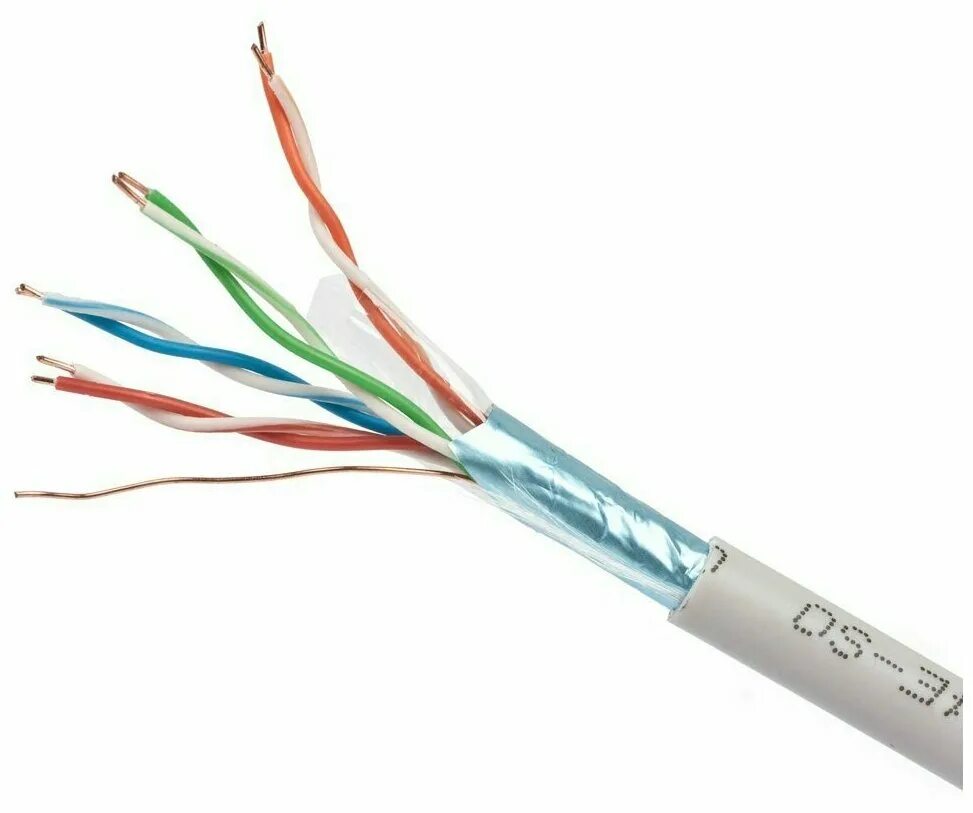 Экранированный кабель категории 5, FPC-5004e-Sol cat5 FTP lan Cable, Solid 305м. Кабель витая пара FTP Cat 5e. Кабель экранированный FTP Cat 5e. Кабель FTP 4x2x0.51. Кабель utp cat 5e купить